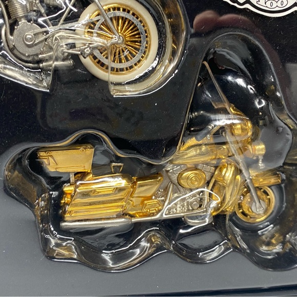 2003 Harley Davidson Hallmark 100th Anniversary Edition Ornaments With Box - Picture 4 of 7